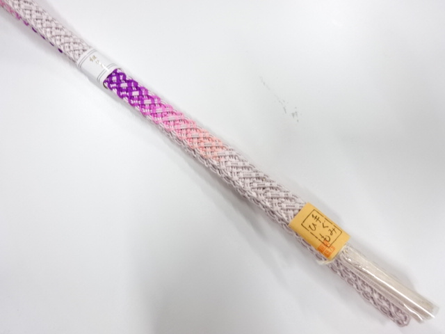 大特価品　未使用品　正絹　夏手組帯締め